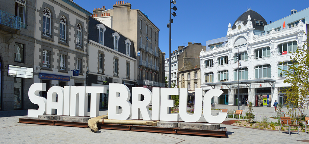 Saint-Brieuc, préfécture des Côtes d'Armor